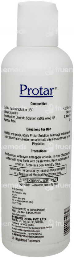 Protar Scalp Solution 200Ml